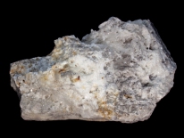 Calcite - quarry near Short Gap, Mineral County, West Virginia, SW blue, strong phos