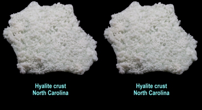 Hyalite crust - North Carolina